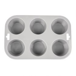 Vogue Flexible Silicone Muffin Pan 6 Cup