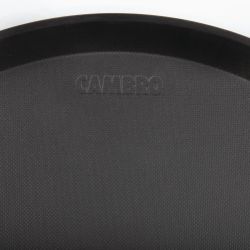 Cambro Treadlite Fibreglass Round Non-Slip Tray Black