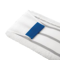 SYR Microfibre 400mm Flat Mop Head Blue