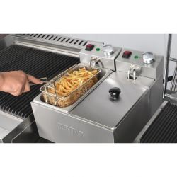 Buffalo Twin Tank Twin Basket 2x3Ltr Countertop Fryer 2x2kW