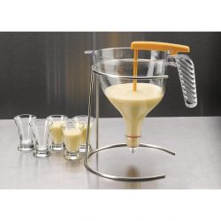 Matfer Bourgeat Piston Funnel with Stand 1.5Ltr