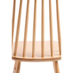 Fameg Farmhouse Angled Side Chairs Natural Beech (2 pack)