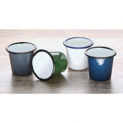 Olympia Enamel Tumbler Grey 310ml (6 pack)