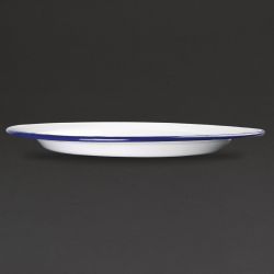 Olympia Enamel Dinner Plates 300mm (Pack of 6)