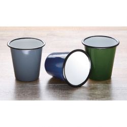 Olympia Enamel Tumbler Grey 310ml (6 pack)