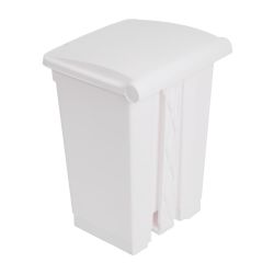 Jantex Pedal Bin White 45Ltr