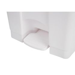 Jantex Pedal Bin White 45Ltr