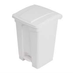 Jantex Pedal Bin White 45Ltr
