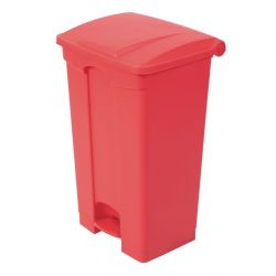 Jantex Pedal Bin Red 87Ltr