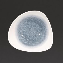 Churchill Studio Prints Raku Trace Triangular Bowl Topaz Blue (12 Pack)