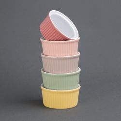 Olympia Pastel Ramekin Grey 145ml (Pack of 12)