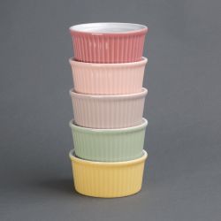 Olympia Pastel Ramekin Grey 145ml (Pack of 12)