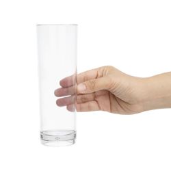 Olympia Kristallon Polycarbonate Hi Ball Glasses Clear 360ml (6 pack)