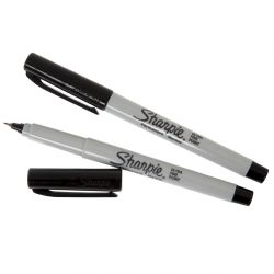 Sharpie Ultra Fine Permanent Marker Black (2 Pack)