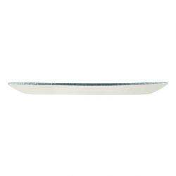 Churchill Studio Prints Raku Oblong Plate Topaz Blue 298mm (Pack of 12)