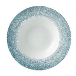 Churchill Studio Prints Raku Wide Rim Bowl Topaz Blue 280mm (12 Pack)