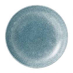 Churchill Studio Prints Raku Round Coupe Bowl Topaz Blue 182mm (Pack of 12)