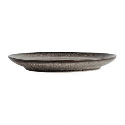 Olympia Mineral Triangular Cappuccino Saucer Grey Stone 150mm (6 pack)