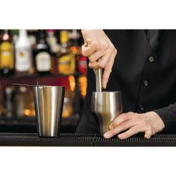 Beaumont Mezclar French Cocktail Shaker Satin