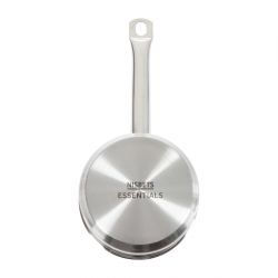 Nisbets Essentials Stainless Steel Saucepan With Lid 14cm