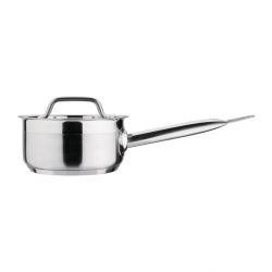 Nisbets Essentials Stainless Steel Saucepan With Lid 14cm