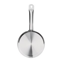 Nisbets Essentials Stainless Steel Saucepan With Lid 20cm