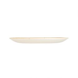 Churchill Stonecast Round Coupe Plates Mustard Seed Yellow 260mm (Pack of 12)