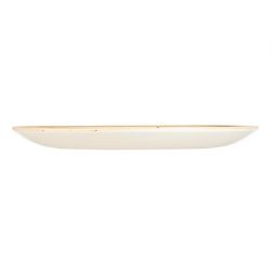 Churchill Stonecast Round Coupe Plates Mustard Seed Yellow 220mm (Pack of 12)