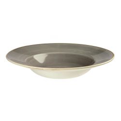 Churchill Stonecast Round Wide Rim Bowls Peppercorn Grey 277mm (Pack of 12)