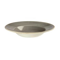 Churchill Stonecast Round Wide Rim Bowls Peppercorn Grey 240mm (Pack of 12)