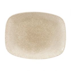 Churchill Raku Oblong Chef Plates Agate Grey 202 x 261mm (Pack of 12)
