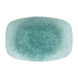 Churchill Raku Oblong Chef Plates Jade Green 157 x 237mm (12 Pack)
