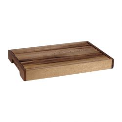 Churchill Alchemy Buffet Wooden Handled Trays 397mm (4 Pack)