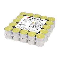 Eazyzap Citronella Tea Lights (50 Pack)