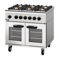 Lincat Phoenix Gas Dual Fuel Oven Range 6 Burners PHDR01