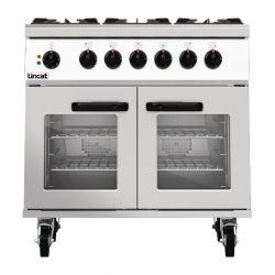 Lincat Phoenix Gas Dual Fuel Oven Range 6 Burners PHDR01
