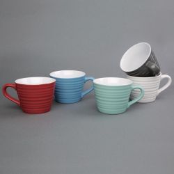 Olympia Cafe Aroma Mug White - 230ml 8fl oz (Box 6) (Pack of 6)