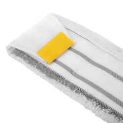 SYR Microfibre 400mm Flat Mop Head Yellow