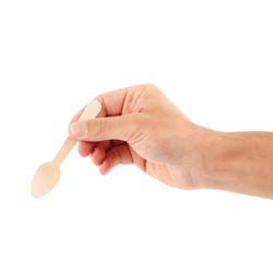 Fiesta Compostable Wooden Teaspoons (100 pack)