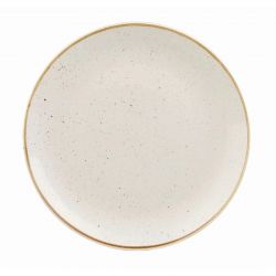 Churchill Stonecast Round Coupe Plate Barley White 200mm (12 Pack)
