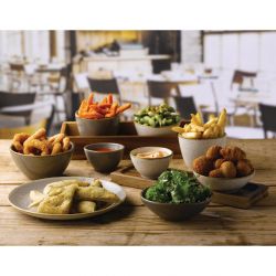 Churchill Stonecast Round Coupe Plate Barley White 200mm (12 Pack)