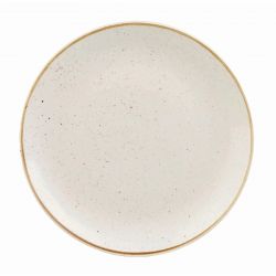 Churchill Stonecast Round Coupe Plate Barley White 200mm (12 Pack)
