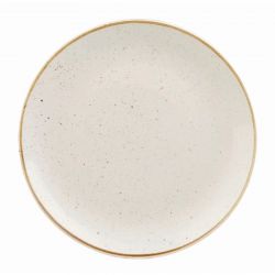 Churchill Stonecast Round Coupe Plate Barley White 185mm (12 Pack)