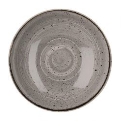 Churchill Stonecast Round Coupe Bowl Peppercorn Grey 200mm (Pack of 12)