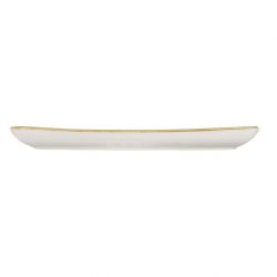 Churchill Stonecast Rectangular Plate Peppercorn Grey 295 x 150mm (Pack of 12)