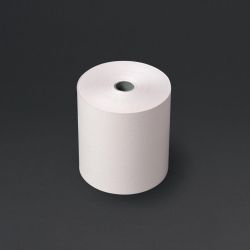 Olympia Non-Thermal 2ply White and Pink Till Roll 76 x 71mm (20 pack)
