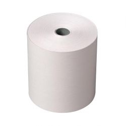 Olympia Non-Thermal 2ply White and Pink Till Roll 76 x 71mm (20 pack)
