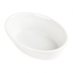 Olympia Whiteware Oval Pie Bowls 145mm (Pack of 6)