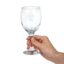 Utopia Imperial Wine Glasses 340ml CE Marked at 125ml 175ml and 250ml (Pack of 12)