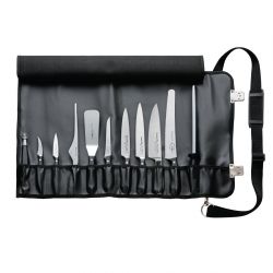 Dick Premier Plus 11-Piece Knife Set with Roll Bag